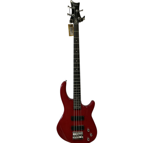 Vist Large View of Product Image Which is Used Dean BASS 4 STRING Bass Guitar Red 4-String
