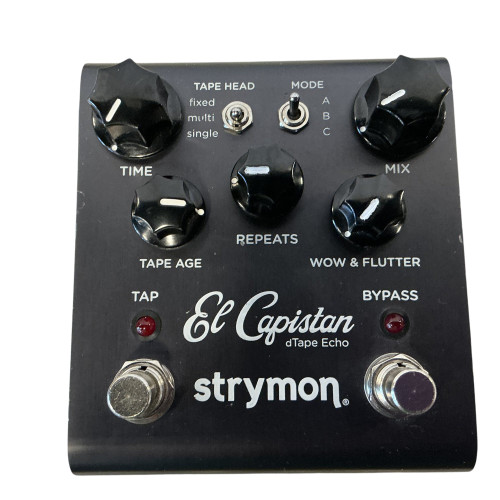 Vist Large View of Product Image Which is Used Strymon EL CAPISTAN Delay Pedal