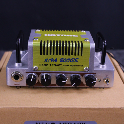Vist Large View of Product Image Which is Used Hotone NANO LEGACY SIVA BOOGIE MINI AMP HEAD Solid State Guitar Head