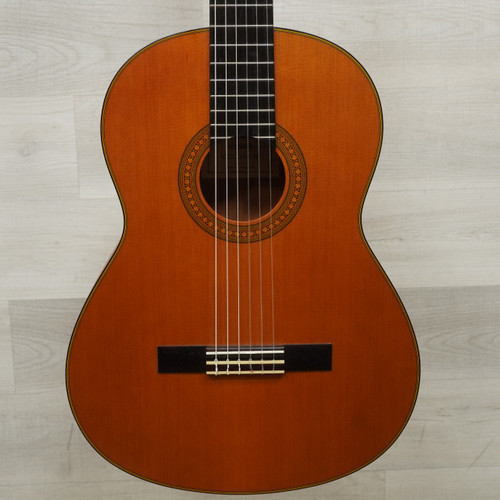 Vist Large View of Product Image Which is Used Yamaha CG122MCH Solid Top Acoustic Guitar Wood