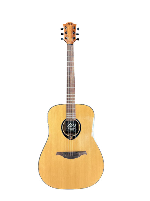 Vist Large View of Product Image Which is Used Lag T66D STANDARD Solid Top Acoustic Guitar Natural