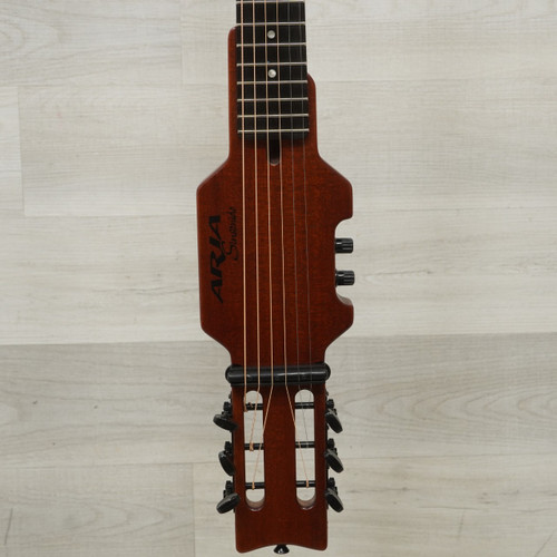 Vist Large View of Product Image Which is Used Aria Sinsonido Solid Top Acoustic Guitar Wood