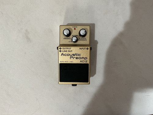 Vist Large View of Product Image Which is Used Boss AD-2 Accoustic PreAmp Pedal