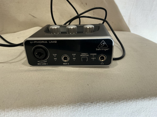 Vist Large View of Product Image Which is Used Behringer UPHORIA UM2 Computer Interface 1 A/D Recording Inputs