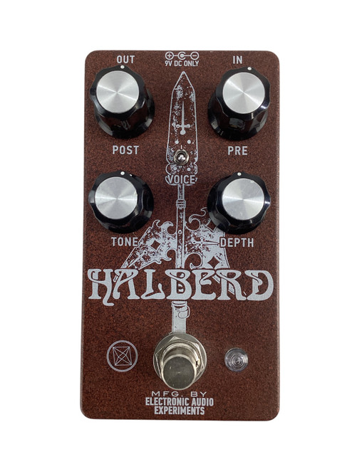 Vist Large View of Product Image Which is Used Electronic Audio Experiments HALBERD V2 Overdrive Pedal