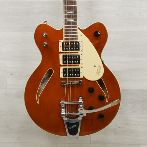 Vist Large View of Product Image Which is Used Gretsch G2627T Semi-hollow Electric Guitar Natural