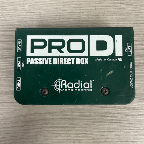 Vist Large View of Product Image Which is Used - Radial Engineering PRO DI PASSIVE DIRECT BOX 
