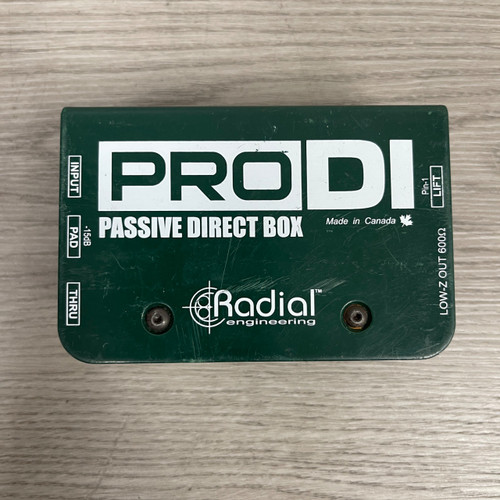 Vist Large View of Product Image Which is Used - Radial Engineering PRO DI PASSIVE DIRECT BOX 