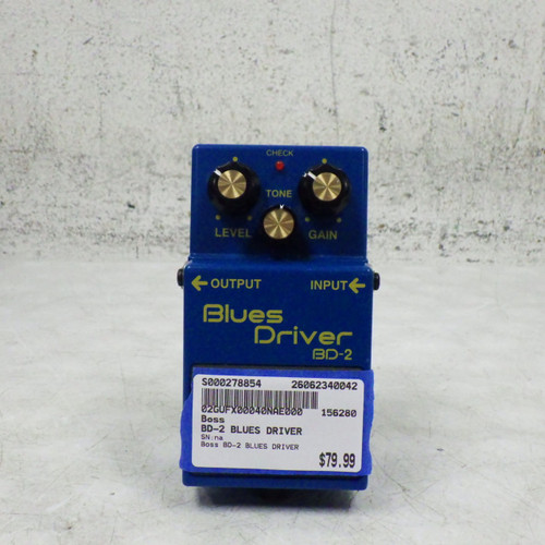 Vist Large View of Product Image Which is Used Boss BD-2 blues Driver Overdrive Pedal