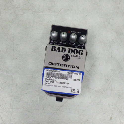 Vist Large View of Product Image Which is Used Washburn bad Dog Distortion  