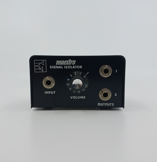 Vist Large View of Product Image Which is Used Maestro SIGNAL ISOLATOR Guitar Effect