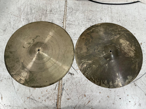 Vist Large View of Product Image Which is Used Krut 18IN HI HATS Vintage Hi Hat Cymbals Other