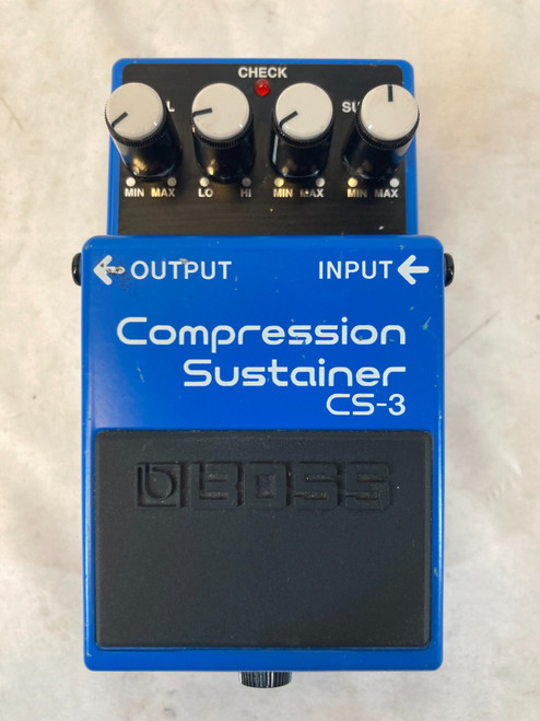 Vist Large View of Product Image Which is Used Boss CS-3 Compression Sustainer Pedal