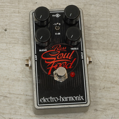 Vist Large View of Product Image Which is Used Electro Harmonix Bass Soul Food Overdrive Pedal