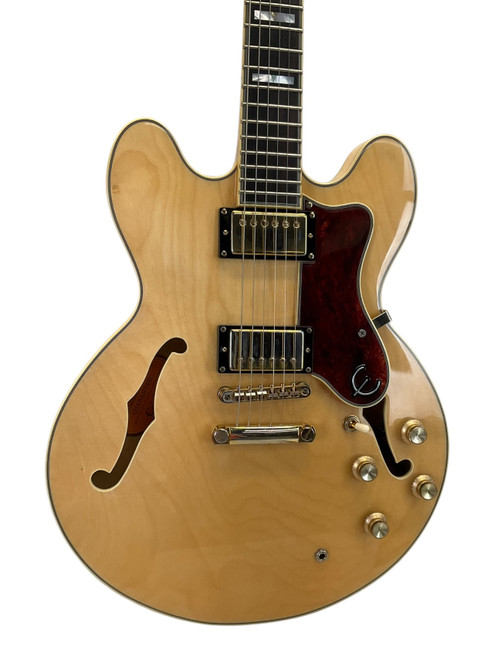 Vist Large View of Product Image Which is Used Epiphone Sherraton Pro II Na Semi-hollow Electric Guitar Natural 6-String