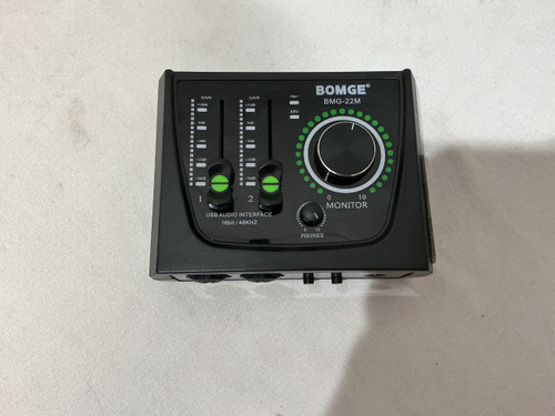 Vist Large View of Product Image Which is Used BOMGE BMG-22M AUDIO INTERFACE Computer Interface 2 A/D Recording Inputs