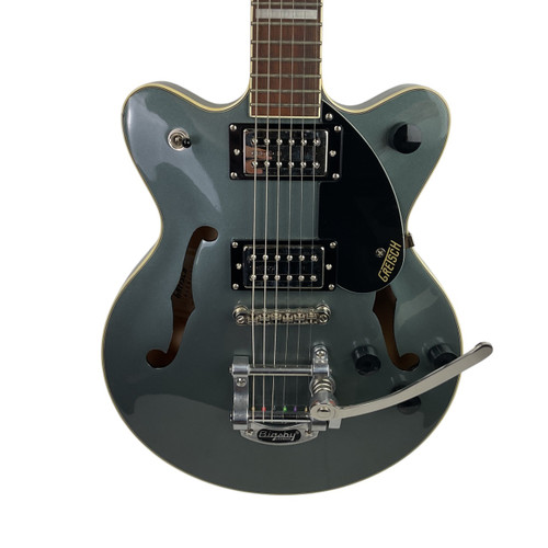 Vist Large View of Product Image Which is Used Gretsch G2655T/STRLGRN LP Type Electric Guitar Silver/Gray 6-String