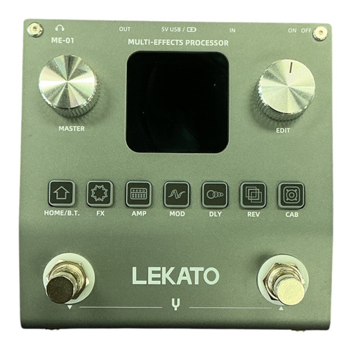Vist Large View of Product Image Which is Used LEKATO MULTI EFFECTS PROCESSOR Multi-FX Pedal