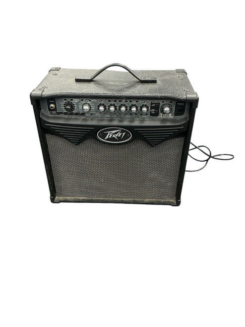 Vist Large View of Product Image Which is Used Peavey VYPYR 15 WATT 1 x 8 Solid State Amplifier 1 x 8
