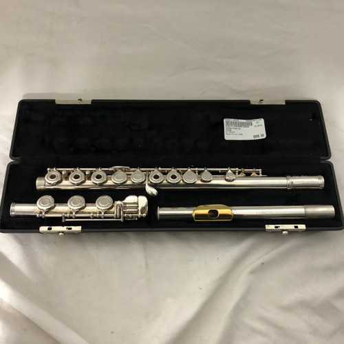 Vist Large View of Product Image Which is Used Gemeinhardt 53SB Solid Silver Flute