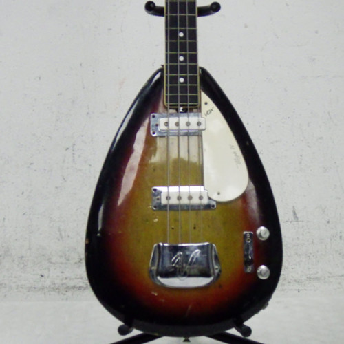 Vist Large View of Product Image Which is Used Vox Mark Iv Teardrop Bass Vintage Bass Guitar Sunburst 4-String