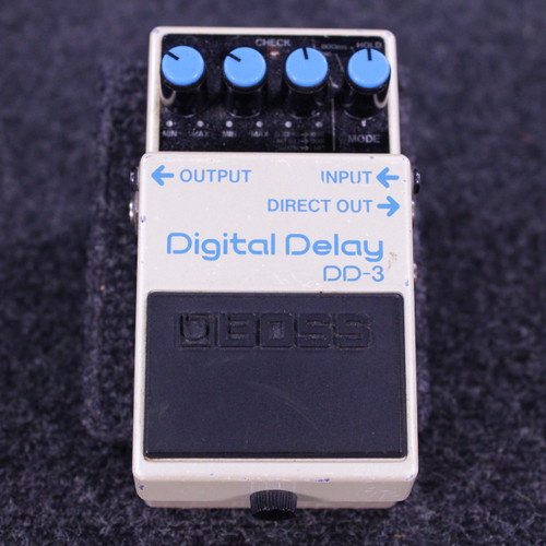 Vist Large View of Product Image Which is Used Boss DD-3 DIGITAL DELAY PEDAL NO LIGHT Delay Pedal