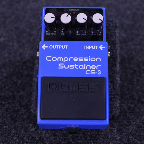 Vist Large View of Product Image Which is Used Boss CS-3 COMPRESSION SUSTAINER Compressor Pedal
