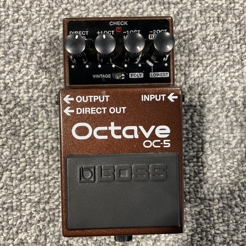 Vist Large View of Product Image Which is Used BOSS OC-5 OCTAVE Guitar Pedal