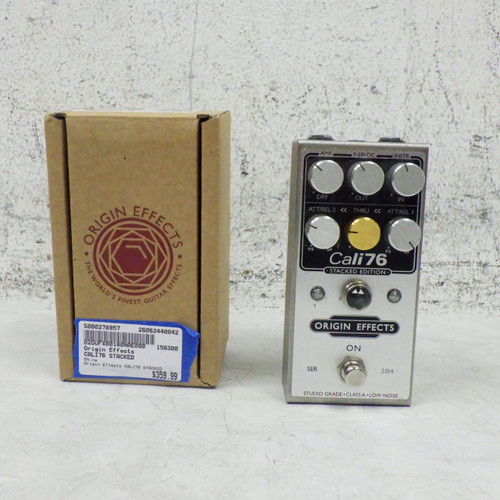 Vist Large View of Product Image Which is Used Origin Effects CALI76 STACKED Compressor Pedal