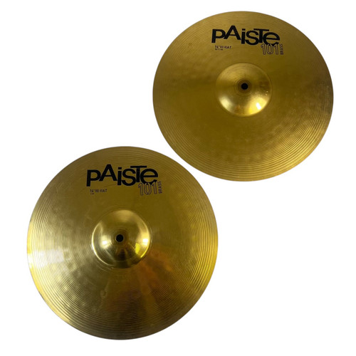 Vist Large View of Product Image Which is Used Paiste 101 14" Hi-Hat Cymbals