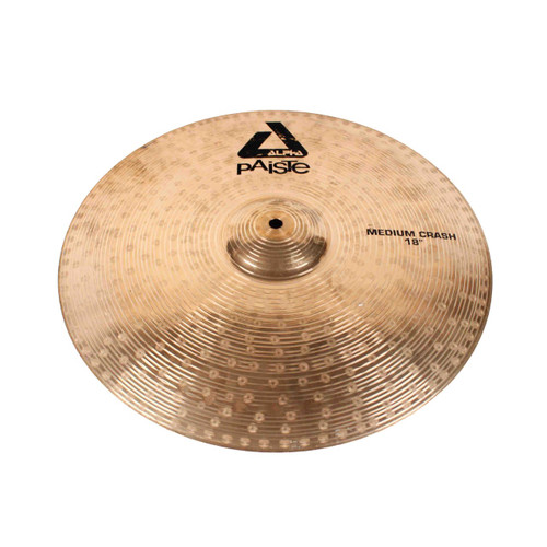 Vist Large View of Product Image Which is Used Paiste ALPHA MEDIUM CRASH 18 Crash Cymbal 18"