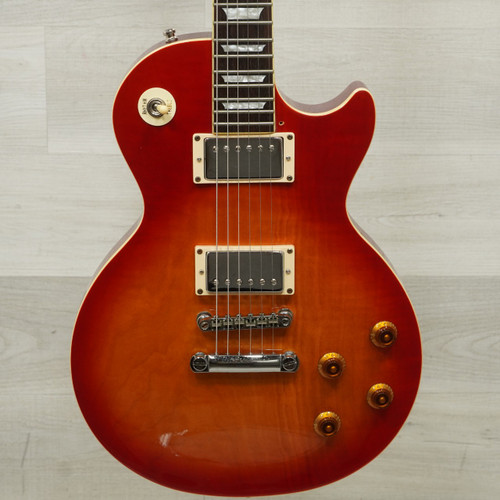 Vist Large View of Product Image Which is Used Epiphone Les Paul Standard Electric Guitar Cherry Sunburst
