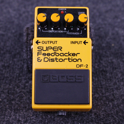 Vist Large View of Product Image Which is Used Boss DF-2 SUPER FEEDBACKER AND DISTORTION Vintage Distortion/Overdrive Pedal