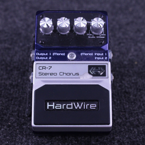 Vist Large View of Product Image Which is Used Digitech HARDWIRE CR-7 STEREO CHORUS Chorus Pedal