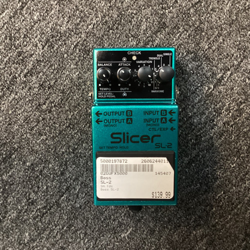 Vist Large View of Product Image Which is Used Boss SL-2 Guitar Effects Pedal