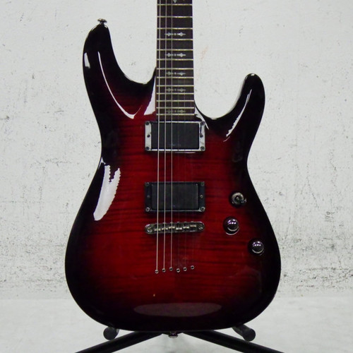 Vist Large View of Product Image Which is Used Schecter DEMON 6 Super S Electric Guitar Red 6-String