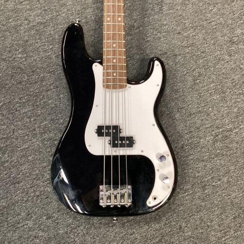 Vist Large View of Product Image Which is Used Squier PRECISION BASS P Type Bass Guitar Black 4-String