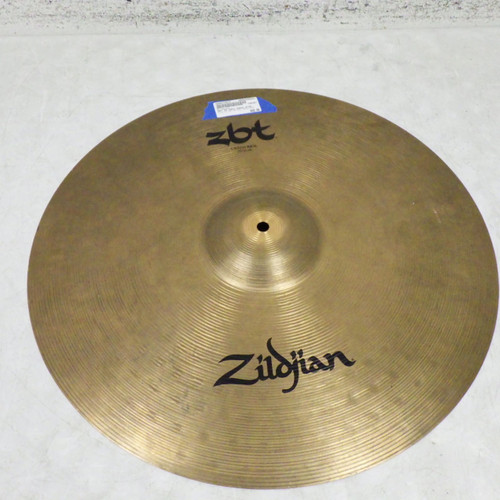 Vist Large View of Product Image Which is Used Zildjian ZBT 20 INCH CRASH RIDE Ride Cymbal 20"