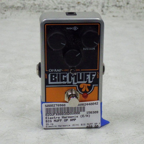 Vist Large View of Product Image Which is Used Electro Harmonix (E/H) BIG MUFF OP AMP Overdrive Pedal
