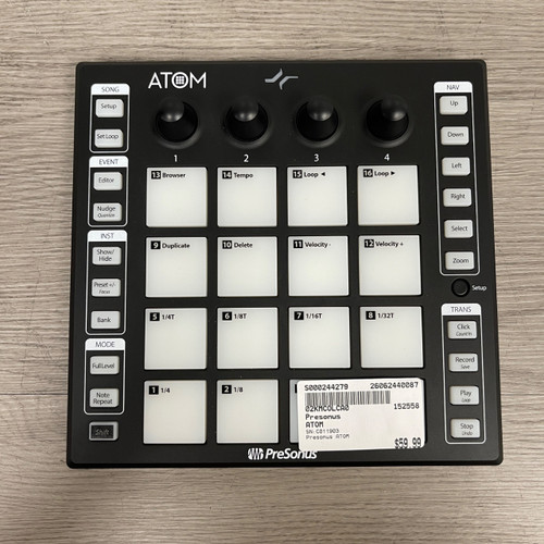 Vist Large View of Product Image Which is Used - Presonus ATOM Controller Pad
