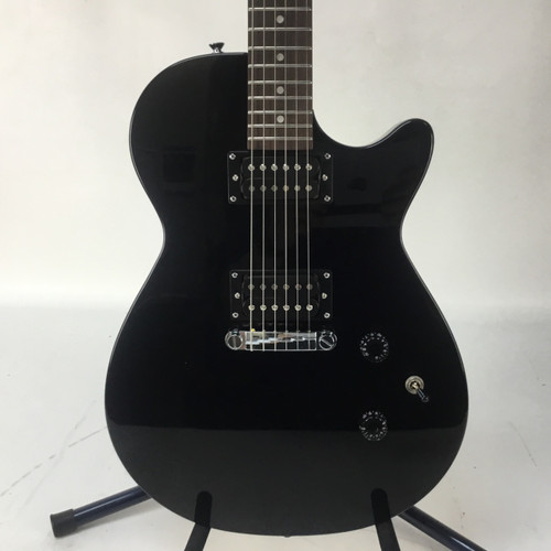 Vist Large View of Product Image Which is Used Gretsch JET CLUB LP Type Electric Guitar Black 6-String