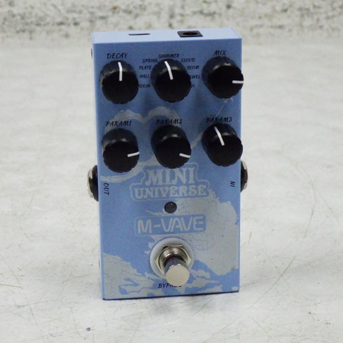 Vist Large View of Product Image Which is Used mini Universe M-Vave Reverb Pedal