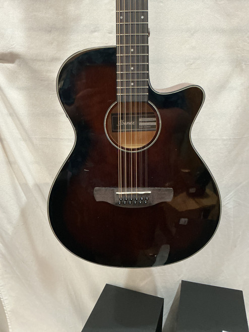 Vist Large View of Product Image Which is Used Ibanez AEG502-DVH Laminate Top Acoustic Guitar Sunburst