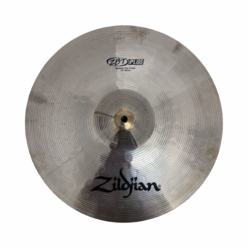 Vist Large View of Product Image Which is Used Zildjian ZBT PLUS MED THIN CRASH 16 Crash Cymbal 16"