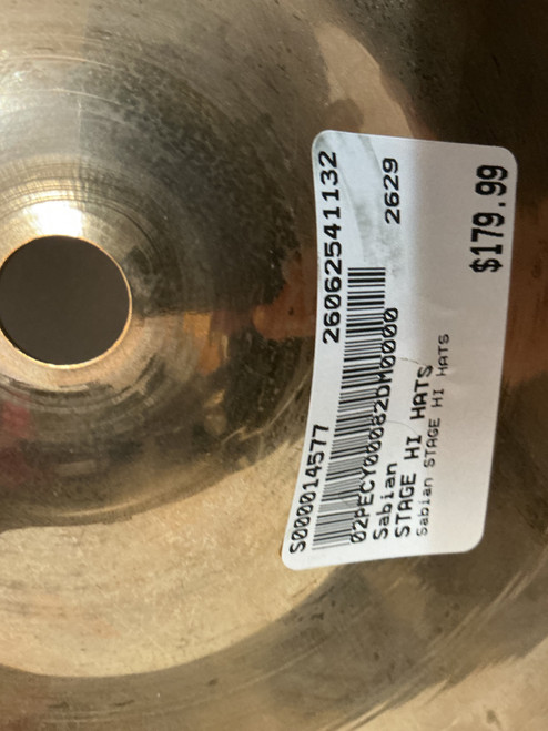 Vist Large View of Product Image Which is Used Sabian AA 14IN HI HAT SET Hi Hat Cymbals 14"