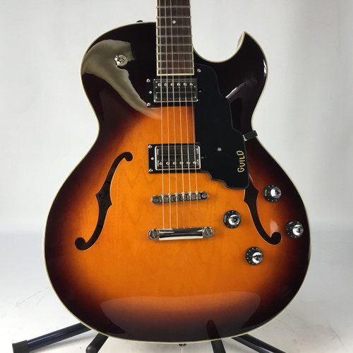 Vist Large View of Product Image Which is Used Guild SF-1SC STARFIRE Offset Double Cutaway Electric Guitar Sunburst 6-String