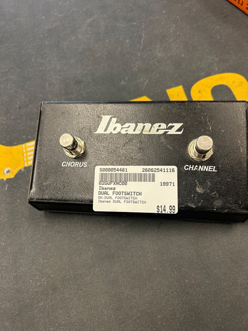 Vist Large View of Product Image Which is Used Ibanez DUAL FOOTSWITCH Guitar Effects Pedal