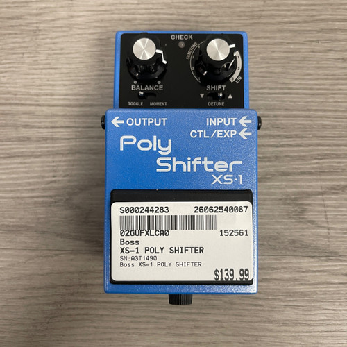 Vist Large View of Product Image Which is Used - Boss XS-1 POLY SHIFTER Effects Pedal