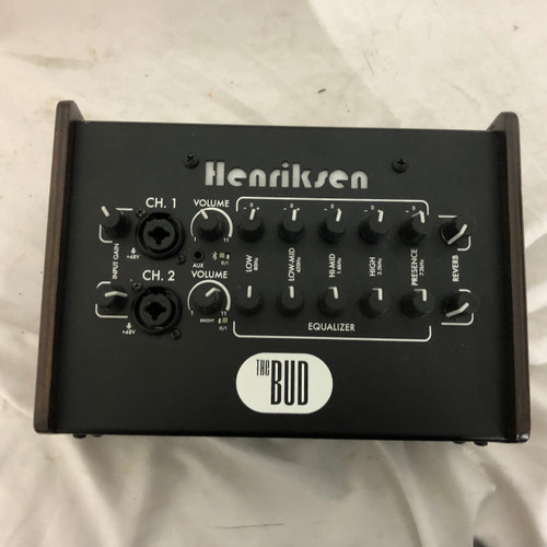 Vist Large View of Product Image Which is Used Henriksen THE BUD HEAD Solid State Guitar Head