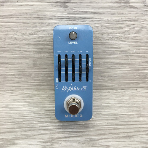 Vist Large View of Product Image Which is Used Mooer GRAPHIC G EQ Pedal